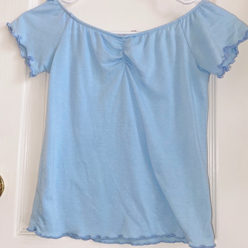 super cute blue top